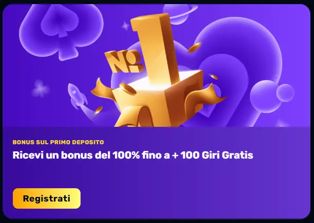 Bonus sul Primo Deposito