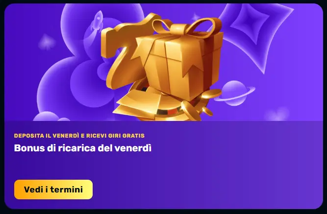 Bonus di Ricarica del Venerdì