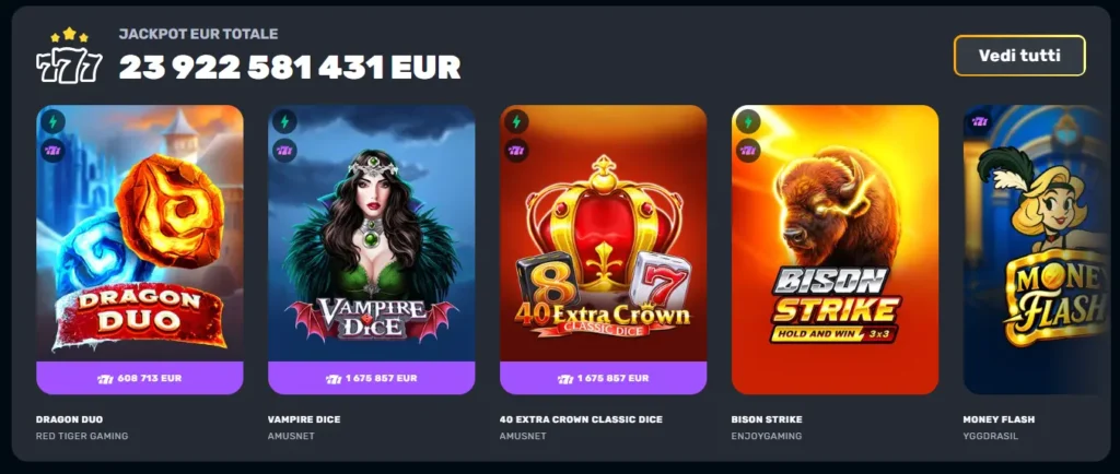 RocketPlay Games con Jackpot