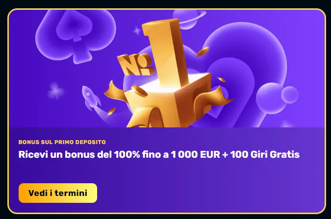 Bonus Benvenuto con Giri Gratis